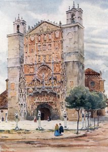 Valladolid, St. Paul (färgfoto) av William Wiehe Collins