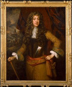 Okänd man kallad William III (olja på duk)