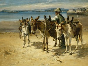 På sanden, Morecambe
