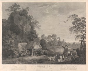 Skytte, skylt I av William Woollett