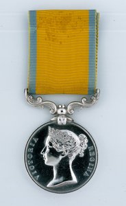Baltisk medalj 1854-55, exemplar    (metall)