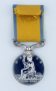 Baltisk medalj 1854-55, exemplar    (metall)