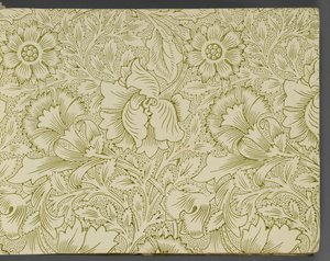 Tapetprovbok, före 1917 (tryck) av William and Company Morris