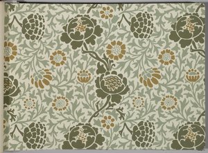 Tapetprovbok, före 1917 (tryck) av William and Company Morris