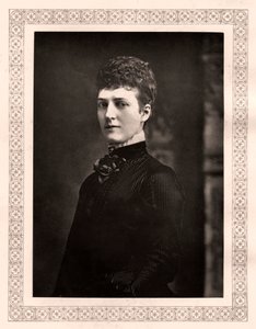 Alexandra av Danmark, prinsessa av Wales, sent 1800-tal.