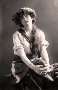 Gabrielle Ray 1883-1973, engelsk skådespelerska, tidigt 1900-tal. av William and Daniel Downey