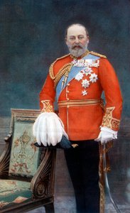 Kung Edward VII, tidigt 1900-tal.