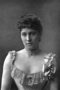 Fru Lillie Langtry, brittisk skådespelerska, 1890