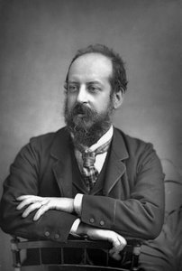 Sir James Dromgole Linton 1840-1916, engelsk målare, 1890. av William and Daniel Downey