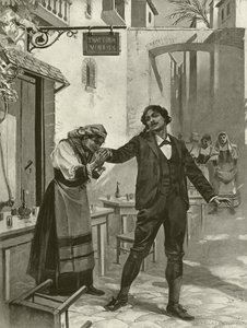 Cavalleria Rusticana, scen XI (gravyr)