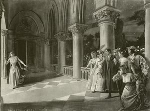 Lucia di Lammermoor, akt III scen vi (gravyr)