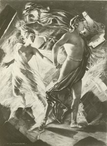 Orfeus och Eurydike, akt IV scen i (gravyr)