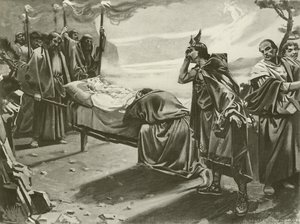 Tannhauser, akt III sista scen (gravyr) av William de Leftwich Dodge