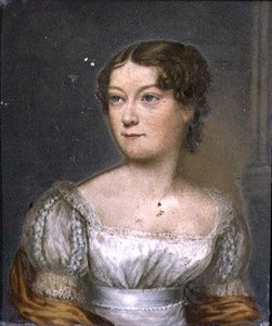 Selina FitzHerbert, ca 1817 (skiffer)