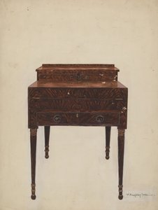 georgiskt skrivbord av Willoughby Ions