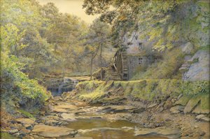 A Yorkshire Mill, 1886 av Wilmot Pilsbury