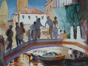 475 Ponte dei Pugni - solens sista (1) av Wilson Clive