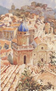 583 Solmättade skuggor - S.Maria dell