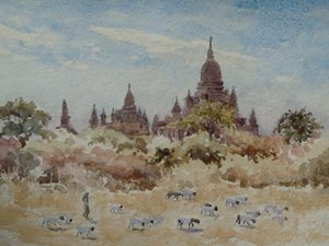897 Thein Ma Zi från Penathagu, Bagan