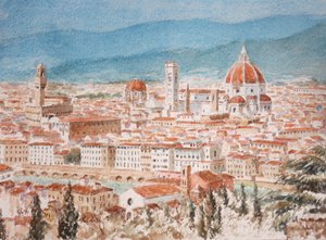 953 Från San Miniato al Monte av Wilson Clive