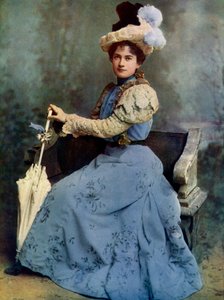 Grace Palotta, skådespelerska, 1899-1900.