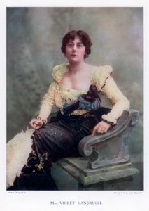 Violet Vanbrugh, engelsk skådespelerska, 1901.