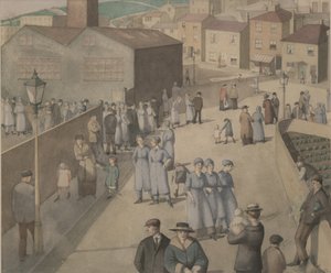 Lämnar ammunitionsverket av Winifred Knights