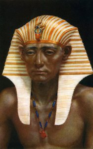 Amenemhat III, forntida egyptisk farao från den 12:e dynastin, 1800-talet f.Kr. 1926.