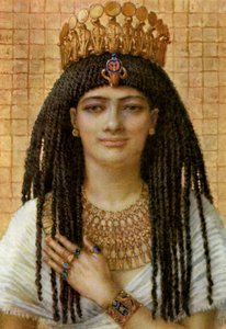 Mutnezemt, forntida egyptisk drottning av den 18:e dynastin, 1300-1200-talet f.Kr. 1926.
