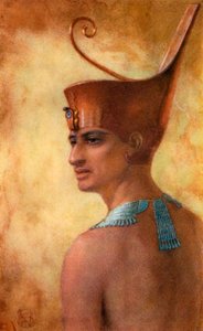 Pepi I, forntida egyptisk farao från den 6:e dynastin, 24-23:e århundradet f.Kr. 1926.
