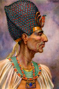 Rameses II, forntida egyptisk farao från den 19:e dynastin, 1200-talet f.Kr. 1926.