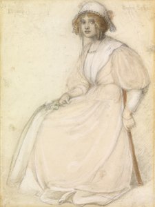 Dianeme (pastell på papper) av Winifred Sandys