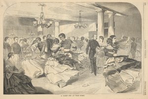 Ett kadetthopp på West Point, från Harper av Winslow Homer