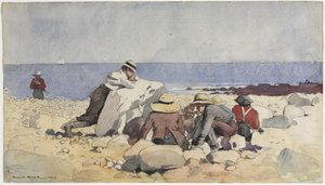 En musselfest av Winslow Homer