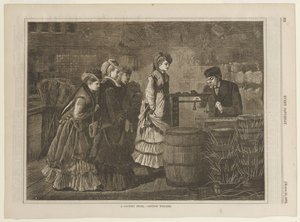 En lanthandel - Vägning av Winslow Homer