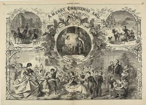 God jul och gott nytt år av Winslow Homer