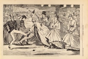 A Parisian Ball--Dancing at the Mabille, Paris, från Harper