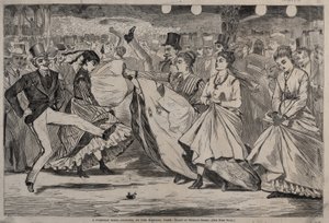 En parisisk bal – Dans på Mabille i Paris av Winslow Homer