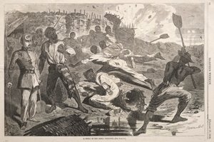 En granat i rebellernas skyttegravar av Winslow Homer