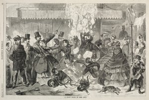 En snörutschbana i staden, 1860. av Winslow Homer