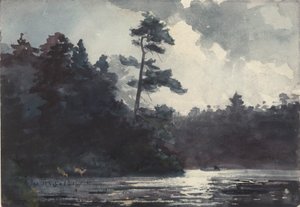Adirondack Lake av Winslow Homer