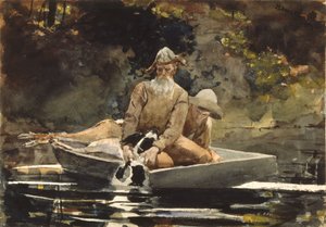 After the hunt  av Winslow Homer