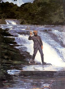 En fiskare, 1874 av Winslow Homer