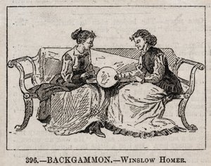 Backgammon av Winslow Homer