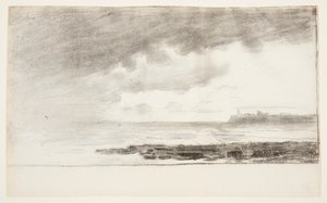 Bay vid Cullercoats, England av Winslow Homer