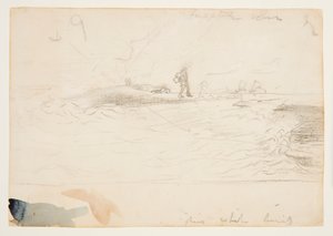 Beach Scene, England av Winslow Homer