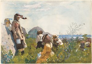 Bärplockare av Winslow Homer