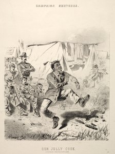 Kampanjskisser:  Vår glada kock av Winslow Homer