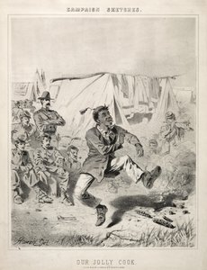 Kampanjskisser:  Vår glada kock av Winslow Homer