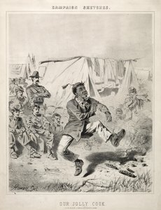 Kampanjskisser: Our Jolly Cook, 1863. av Winslow Homer